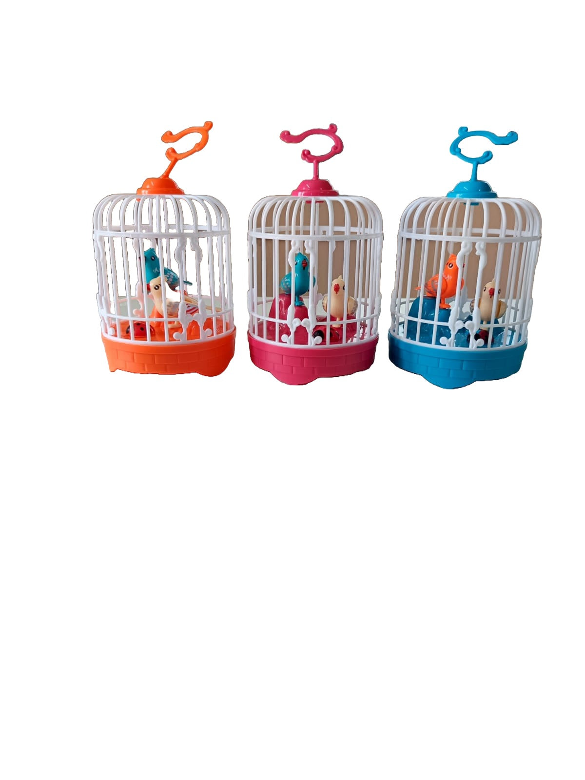 Talking Bird Toy with Voice Control - Rechargeable USB C Pin Cable - Blue
