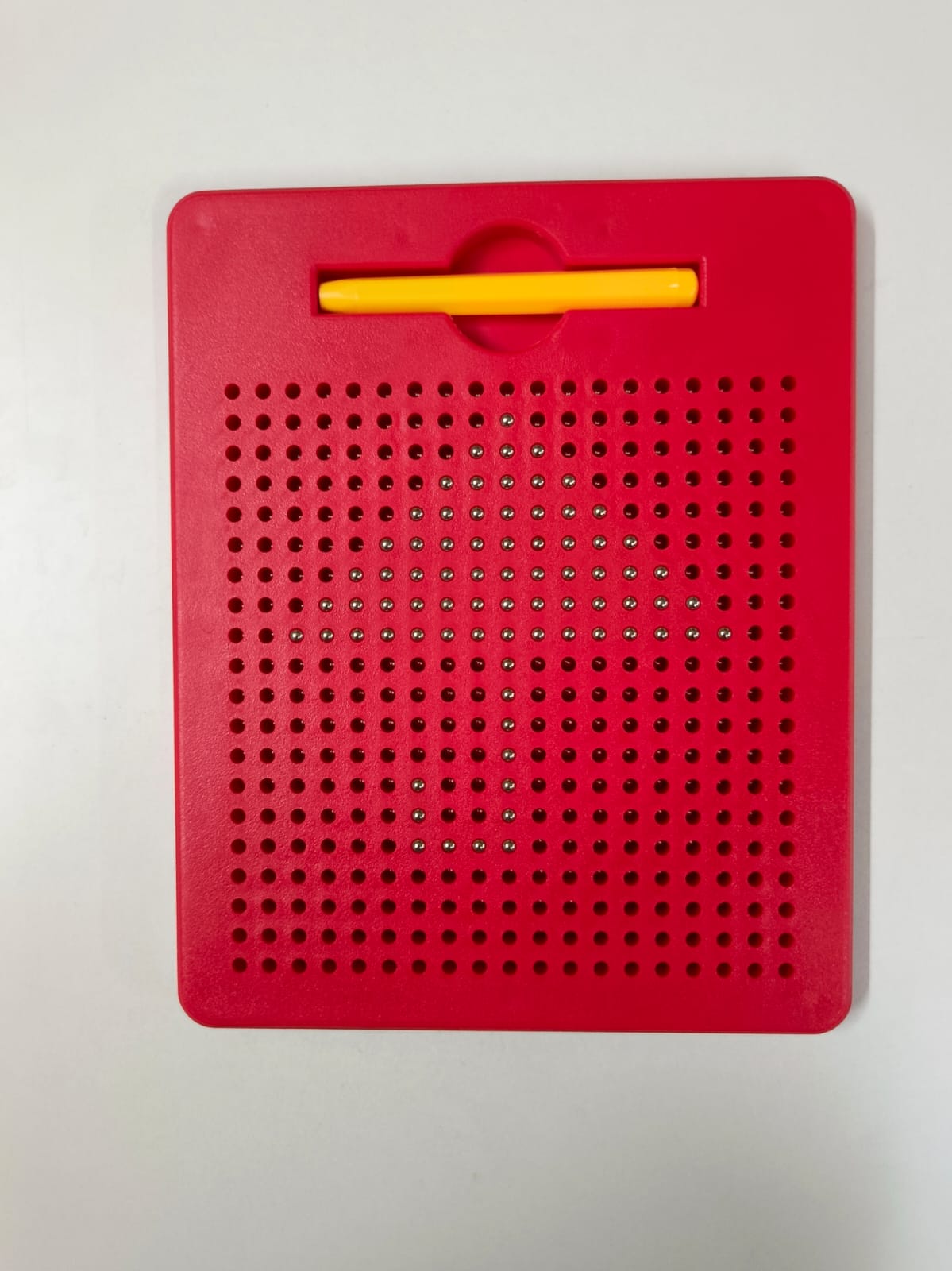Magnetic Pad with Pen - Creative & Learning Toy for Kids - Red