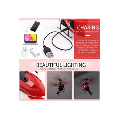 Remote Control Helicopter with Hand Sensor - Red
