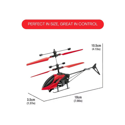 Remote Control Helicopter with Hand Sensor - Red