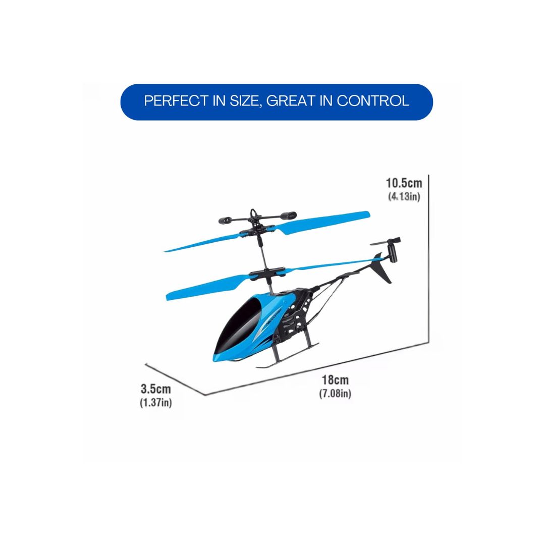 Remote Control Helicopter with Hand Sensor - Blue