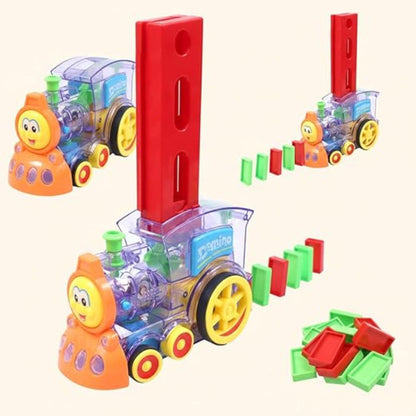 Domino Funny Electric Train Toy Set (40 Pieces)