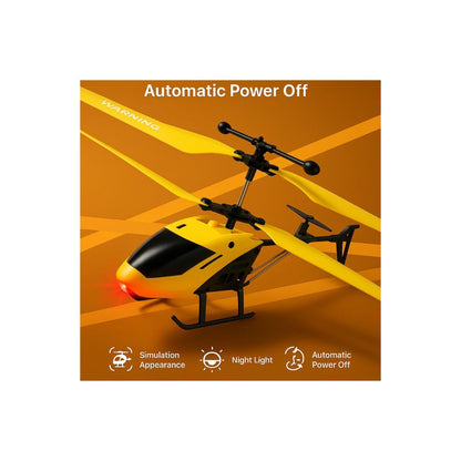 Remote Control Helicopter with Hand Sensor - Yellow