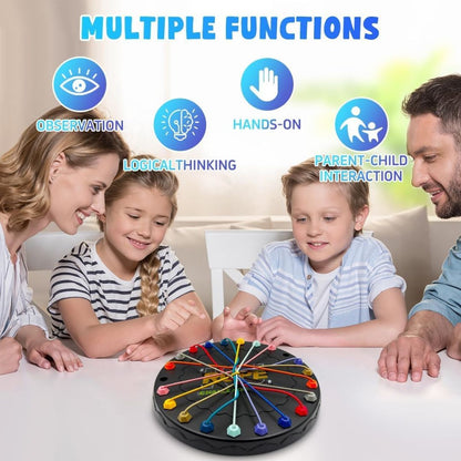 Rope Twister Puzzle Game (Untangling Brain Challenge Toy)