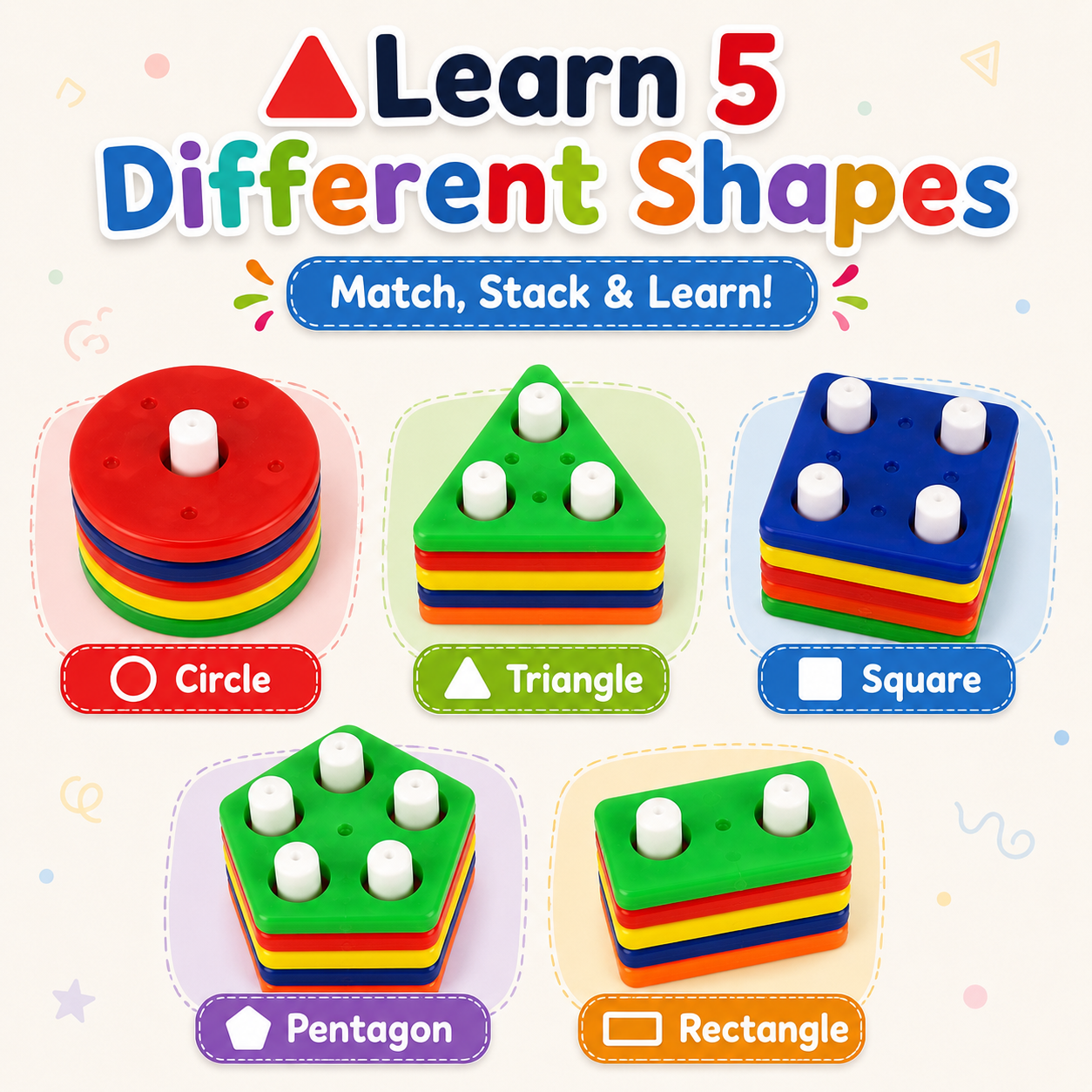 Geometric Shape Sorter - Star