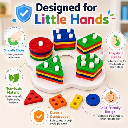 Geometric Shape Sorter - Star