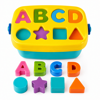 Baby's First Block Toy with 16 blocks