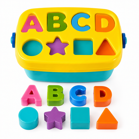 Baby's First Block Toy with 16 blocks