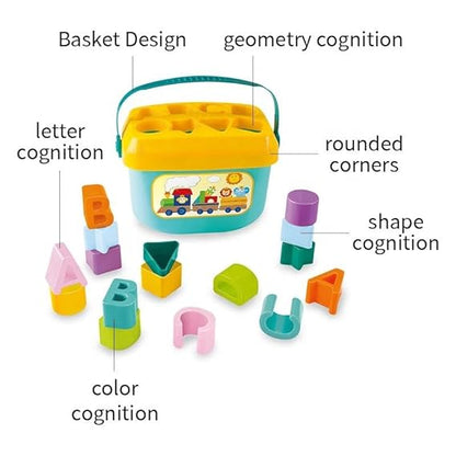 Baby's First Block Toy with 16 blocks