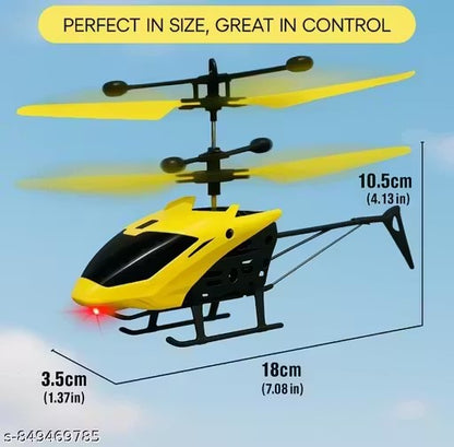 Remote Control Helicopter with Hand Sensor - Yellow