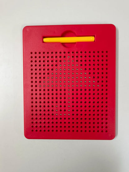Magnetic Pad with Pen - Creative & Learning Toy for Kids - Red
