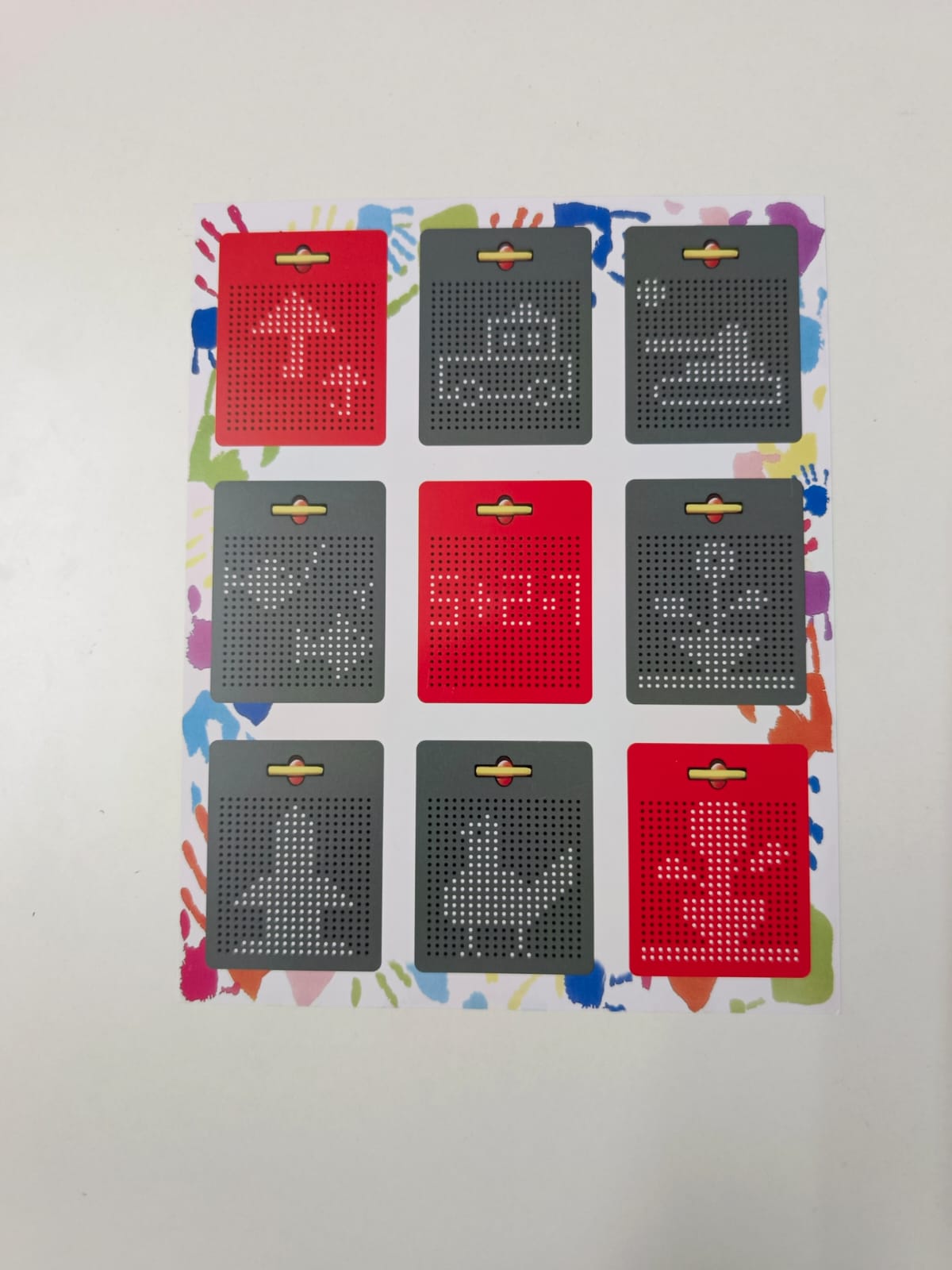 Magnetic Pad with Pen - Creative & Learning Toy for Kids - Black